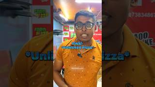 🔥Unlimited Pizza🔥 Unlimited Offer  Rohini Street Food  Delhi Street Food  Delhi Food shorts [upl. by Yelkrab318]