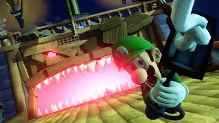 Luigis Mansion 3  Part F12 The Spectral Catch amp Super Suction  No Damage 100 Walkthrough [upl. by Yeloc]