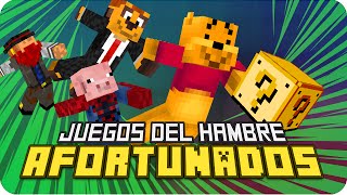 JUEGOS DEL HAMBRE AFORTUNADOS  Minecraft con Exo Macundra Sarinha y Luh [upl. by Marielle398]