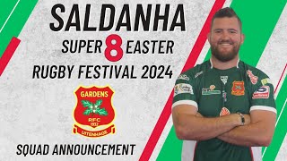 Gardens Rugby Club announces Saldanha Super 8 easter festival squad [upl. by Power]