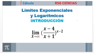 LÍMITES EXPONENCIALES Y LOGARITMICOS [upl. by Loni781]