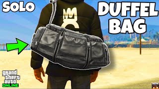 UPDATED How To Get The BLACK DUFFEL BAG In GTA 5 Online 168 No Transfer SUPER EASY [upl. by Raquela626]