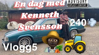 En dag med Kenneth Svensson 👨🏿‍🌾🚜 vlogg 5 [upl. by Teirtza]