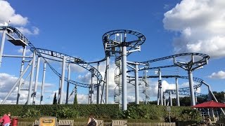 Paultons Park Coaster POVS [upl. by Aitercal]