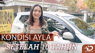 10 Tahun pake mobil ayla seperti apa bentuknya [upl. by Denys]