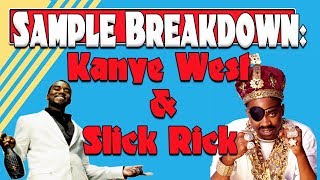 Sample Breakdown Every Slick Rick Sample from Kanye West [upl. by Margette349]