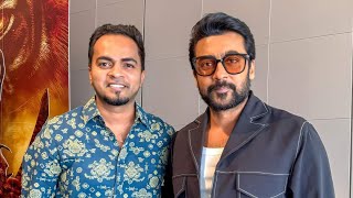 Suriya with RJ Vysakh  Kanguva Malayalam Interview [upl. by Eillehs]