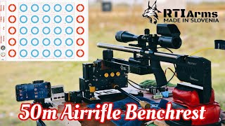 50m Benchrest Airgun Unlimited Practice [upl. by Lytsyrk]