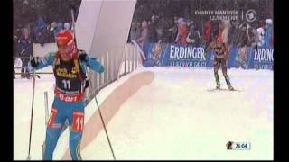 Biathlon Massenstart der Damen in KhantyMansiysk 2013 [upl. by Che11]