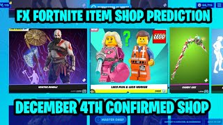 December 4th 2023 Fortnite Item Shop CONFIRMED  Fortnite Early Item Shop Prediction December 4th [upl. by Ellinger]