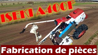 •Fabrications sur le Motoculteur RotaWatata ISEKI A400F [upl. by Ryann]