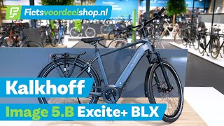 Kalkhoff Image 5B Excite BLX  Ebike van Duitse kwaliteit mét Bosch Smart Systeem [upl. by Ayrotal]