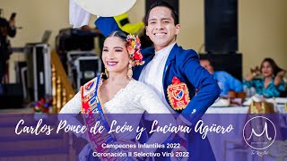 Coronación II Selectivo Virú 2022  Baile de Exhibición  Carlitos Ponce de León y Luciana Agüero [upl. by Aisylla689]