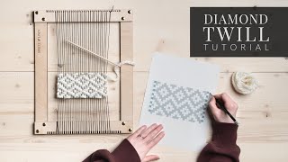 How To Weave Diamond Twill [upl. by Leahkim]