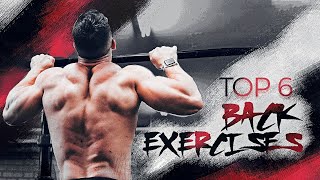 Top 6 Back Exercises  Advanced Back Workout by Dejan Stipke [upl. by Crescentia]