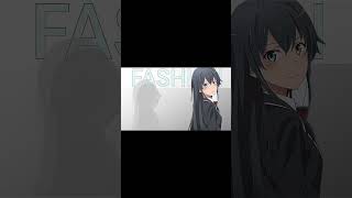 Yukino fashion  anime animeedit viral trend short edit fyp shortedit yukino [upl. by Alanna777]