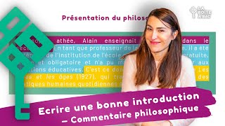 Rédiger une bonne introduction de commentaire philosophique  Bac 2025 [upl. by Celia899]