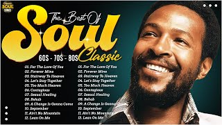 60s 70s Soul Music  Aretha Franklin Stevie Wonder Marvin Gaye Al Green Barry White  Soul 70s [upl. by Lesak]