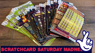 Scratchcard Saturday madness 7 [upl. by Grannie573]