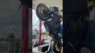 IT’S WHEELIE TIME on YAMAHA R1  Power up wheelies  WHEELIE MACHINE [upl. by Sachi930]