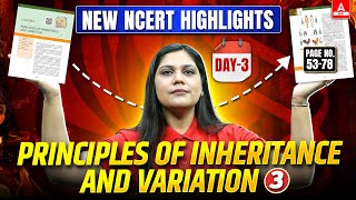 Genetics Class 12  Lecture 3  New NCERT Highlights  NEET 2025 amp Boards  Garima Goel [upl. by Hamid103]