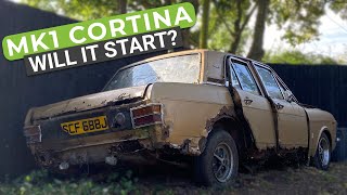 MK2 Ford Cortina 1600e  WILL IT START Day 2 [upl. by Bridgid719]