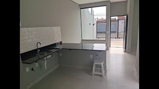 Casa NOVA  2 dorm  1 suite  quintal   VENDA  Jd Panorama  alto  SP  Financia [upl. by Zul]