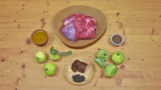 Ancient Roman Beef Roast with Quinces [upl. by Noreht]