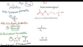 EJERCICIOS DE NOMENCLATURA ALDEHÍDOS CETONAS Y ÁCIDOS CARBOXÍLICOS [upl. by Dnomhcir]