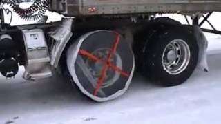 AutoSock Snow Sock Tire Traction Device  Tire Chain Alternative [upl. by Downey]