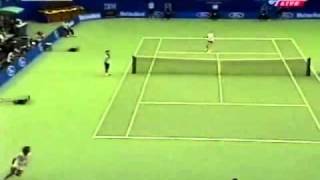 Martina Hingis vs Justine Henin 2000 AO Highlights [upl. by Stearns]