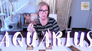 AQUARIUS ♒️ Love Tarot A karmic release of the drama is needed [upl. by Cusick851]