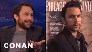 Charlie Days Douchey Photoshoot  CONAN on TBS [upl. by Netniuq]