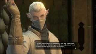 Final Fantasy XIV 10  Alchemist Class Quest Cutscenes [upl. by Abbub496]