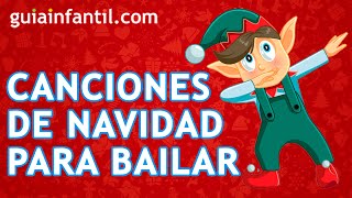 9 populares canciones de Navidad para bailar con los niños 🎄🔔🎶 Villancicos 2023  Papá Noel 🎅 [upl. by Anihsat]