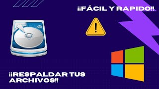 ¡¡Particionar disco duro WINDOWS 10 Respaldar información 100 Funcional [upl. by Nashoma232]