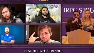 Sodapoppin Wins Best MMORPG Streamer  Streamer Awards [upl. by Annalla]