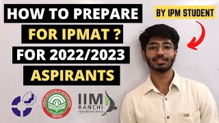 How to prepare for IPMAT 20222023  Which book to use   Honest Answer by IPM student [upl. by Eelanej]