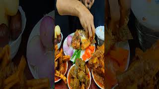 Fish Fry and Mutton Curry 😍 eatingexpress asmr eatingshow shortsvideo shorts short fish [upl. by Akimahc]