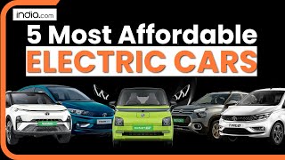 EcoFriendly Rides के साथ 5 Best Electric Cars Indiacom [upl. by Irroc]