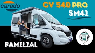 IDÉAL FAMILLE  Présentation CARADO CV 540 PRO collection 2024 Instant CampingCar [upl. by Kannan]