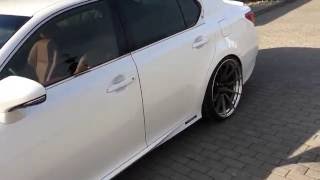 TUNING IN  Lexus GS Fsport BC Forged 21quot [upl. by Steinway]