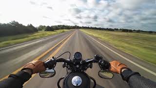 CRAZY Harley Davidson 48 FORTY EIGHT  Vance and Hines Exhaust  POV [upl. by Sophia48]