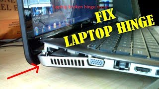 How to FIX LAPTOP HINGE in Just 10 Minutes  EASY TUTORIAL [upl. by Mitman620]