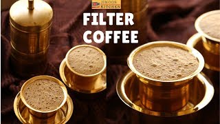 Filter Coffee recipe l Degree Coffee l Authentic South Indian Filter Coffee [upl. by Meesak]