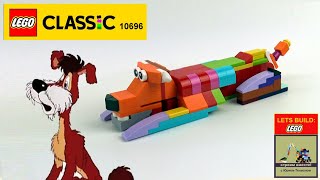 Lego 10696 Dog 🐶 MOC 🐶 How to Build Animal from Lego Classic 💰💲💰 Save Money amp Space with Lego 💲💰💲 [upl. by Bobina]