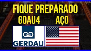 GOAU4 GERDAU BIDEN DESISTE PRESIDÊNCIA IMPACTOS GERDAU e BRASIL ações bolsadevalores investir [upl. by Wilburt]