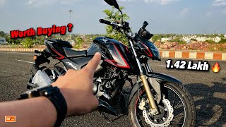 TVS Apache RTR 200 4V 2023 New model Review  SR Motoworld [upl. by Ailin7]