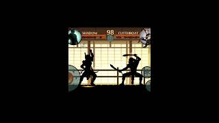 Shadow fight 2 vs Cutthroat [upl. by Narrat]