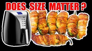 Air Fryer Jalapeño Poppers amp Crispy Crab Balls  DOES SIZE MATTER  The Wolfe Pit [upl. by Ofilia]